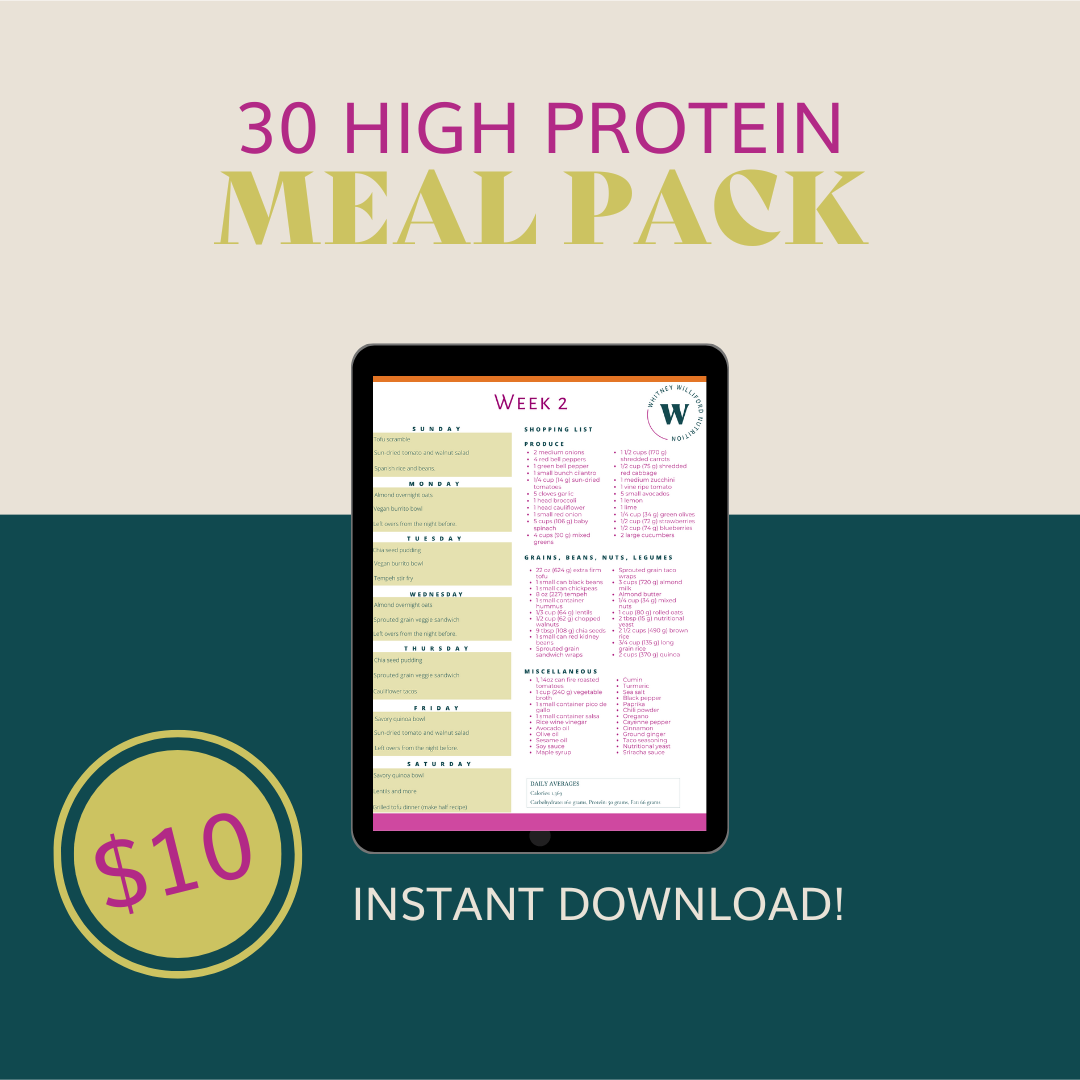 30 High Protein Meal Pack – FIT MOM SOCIETY